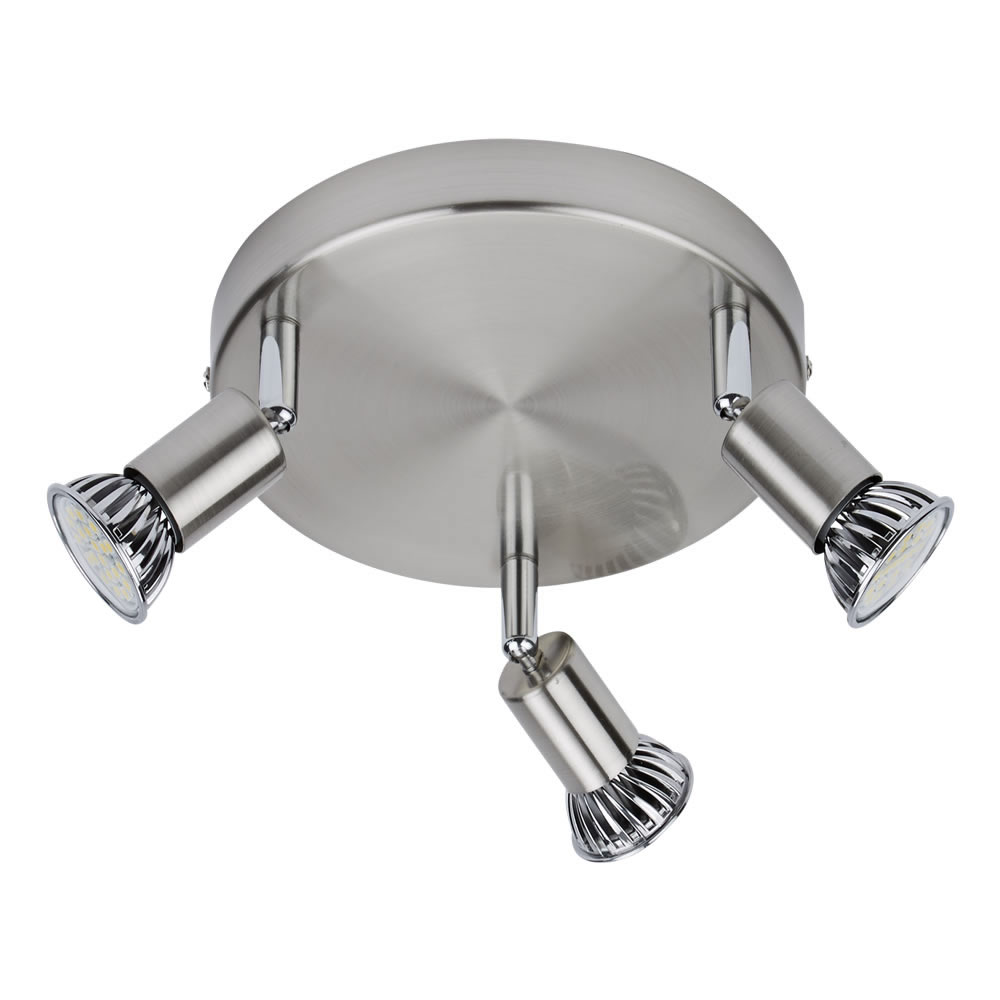 Biard Luminaire Plafonnier LED 3 x GU10 Boston