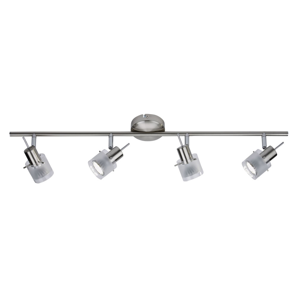 Biard Spot LED sur rail 4 x GU10 Vermont