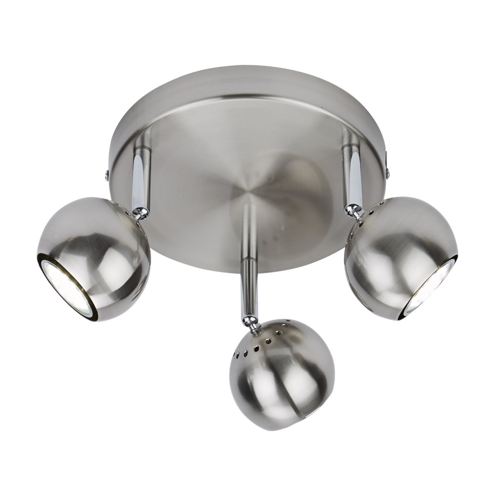 Biard Luminaire plafonnier LED 3 x GU10 Ohio