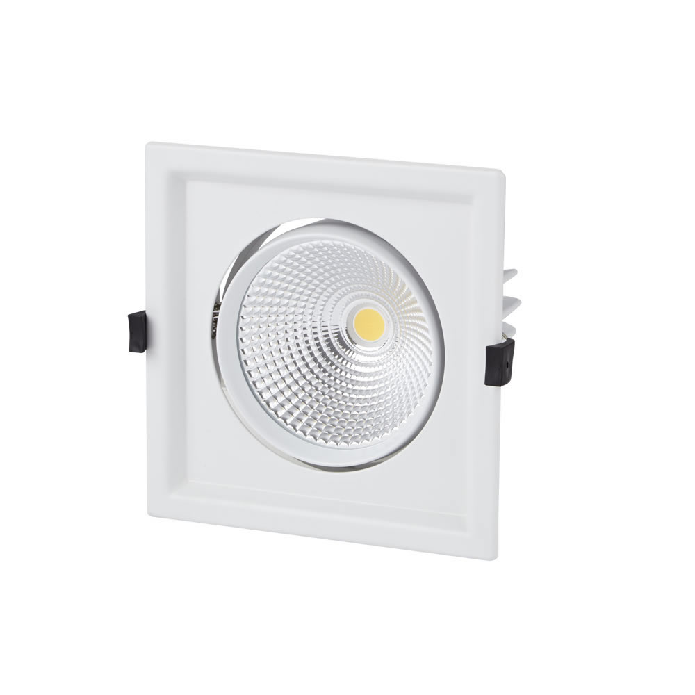 Biard Spot LED Encastrable 30 Watts 17.5x17.5cm Blanc