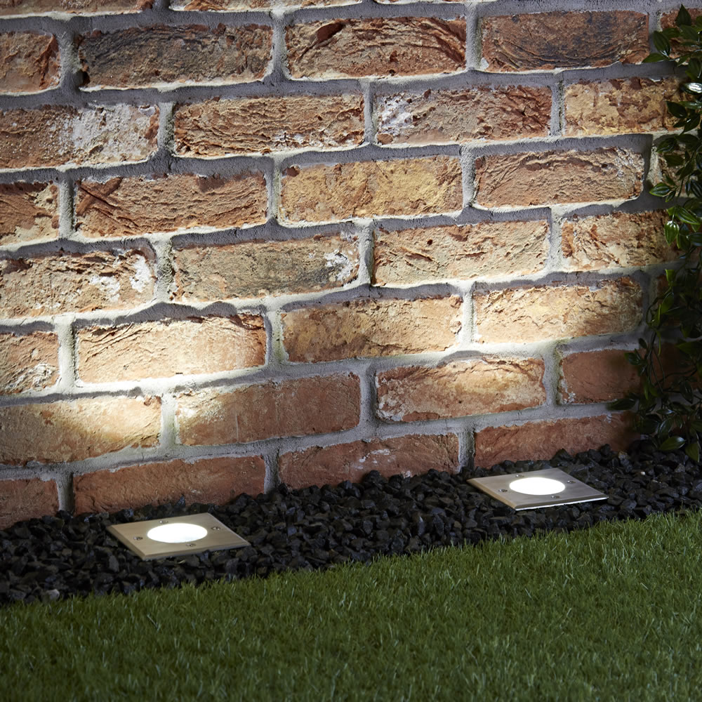 Biard Spot Encastrable Extérieur IP67 Vilanoveta Carré 12cm