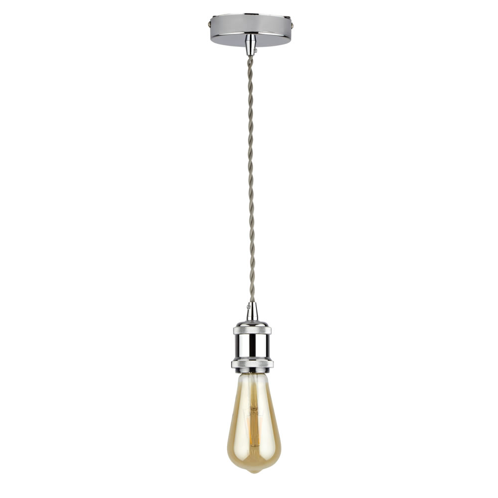 Biard Suspension Ampoule Chromée Norrebro 4.8x6.9cm