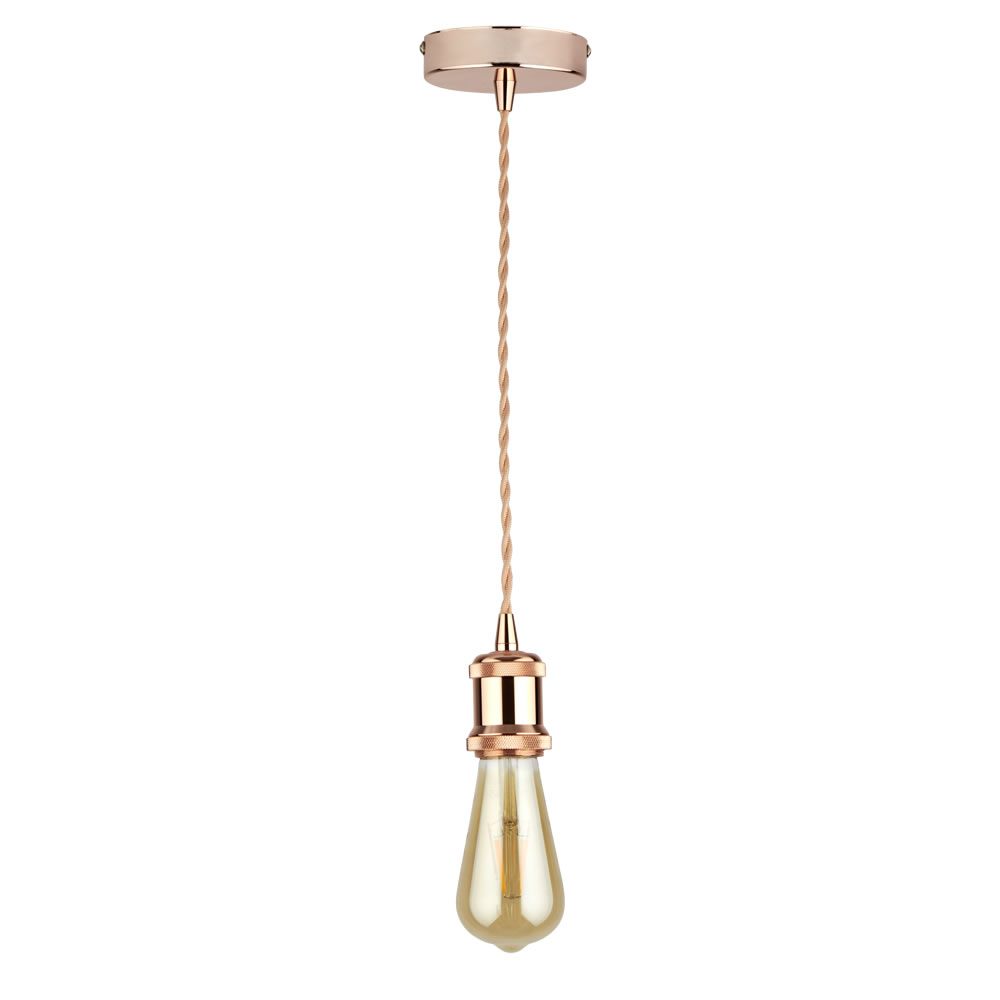 Biard Suspension Ampoule Cuivrée Rosée Norrebro 4.8x6.9cm