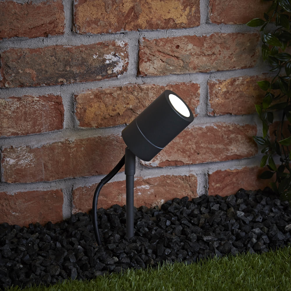 Biard Éclairage Jardin Spot Extérieur à Piquer IP44 Le Mans Anthracite