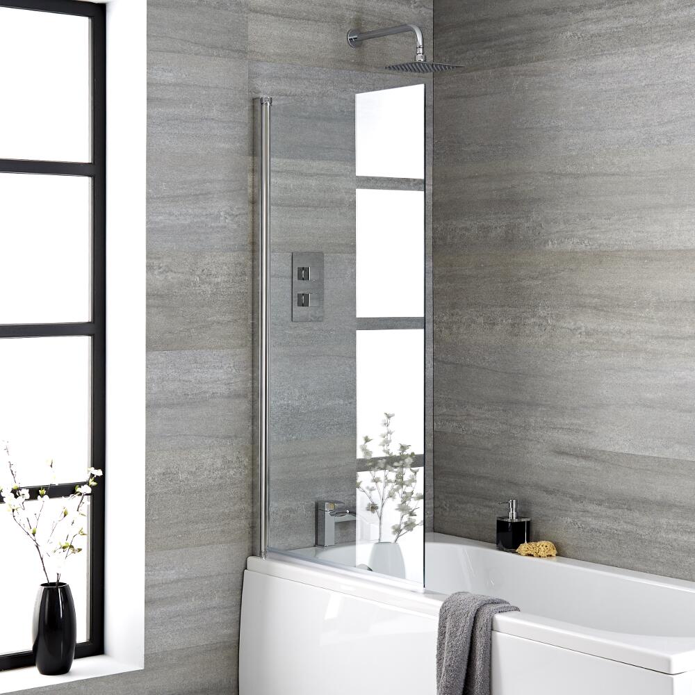 Pare baignoire 140 x 80cm Portland Cubique