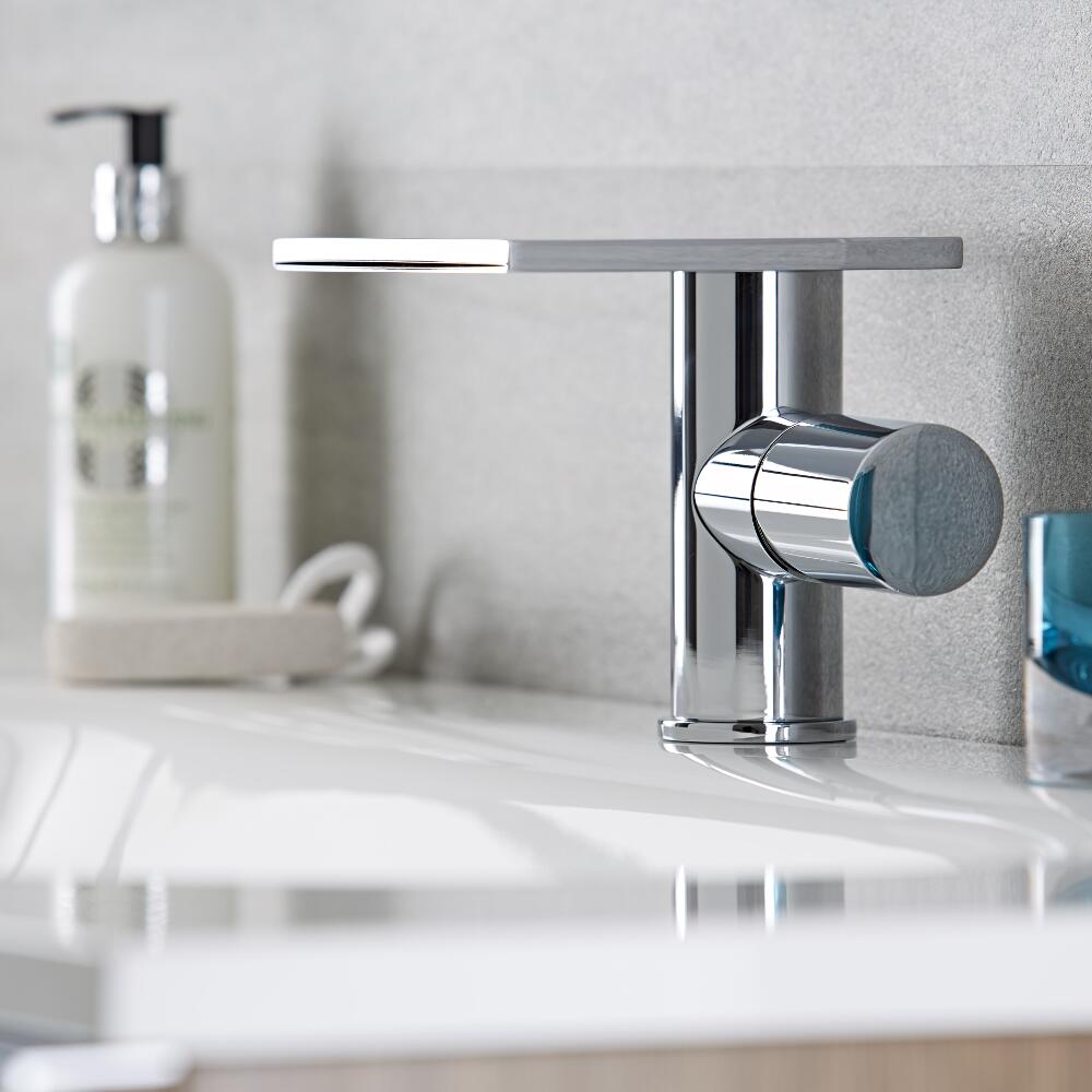 Mitigeur Lavabo Cascade Commande Ronde