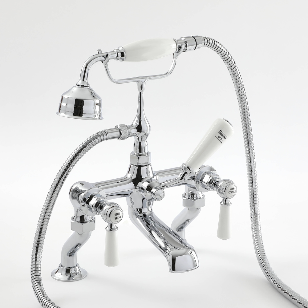 Mélangeur bain douche rétro à levier - choix de finitions - Elizabeth