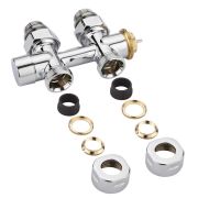 Robinet radiateur thermostatique droit – Raccordement central