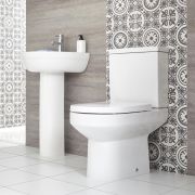 Pack WC et lavabo sur colonne - Covelly