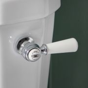 Commande chasse d’eau à levier en céramique rétro – Choix de finition – Elizabeth