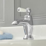 Hudson Reed Elizabeth - Mitigeur lavabo monotrou rétro - Commande à levier - Choix de finitions