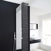 Colonne de douche thermostatique exposée moderne – Tahuata