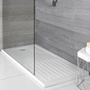 Receveur de douche rectangulaire à profil bas – Zone de séchage – Choix de tailles - Maxon