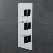 Mitigeur Douche Thermostatique Encastrable, Design Cubique - Kubix