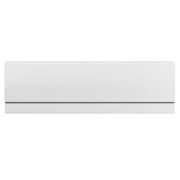 Baignoire rectangulaire - Avec pare baignoire carré et tablier frontal – Choix de tailles – Exton