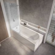 Baignoire douche rectangulaire – Choix de pare baignoire, tailles et tabliers - Covelly