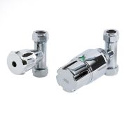 Robinet de radiateur thermostatique droit