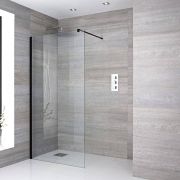 Paroi de douche italienne – 195 cm – Choix de tailles et finitions
