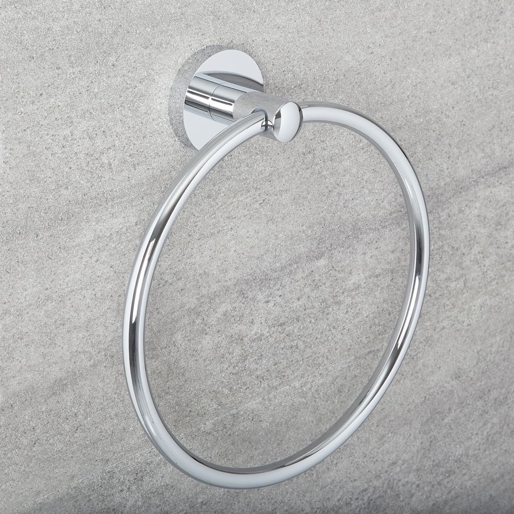 Patere Salle De Bain Anneau Porte-serviettes Némox Inox Anneau