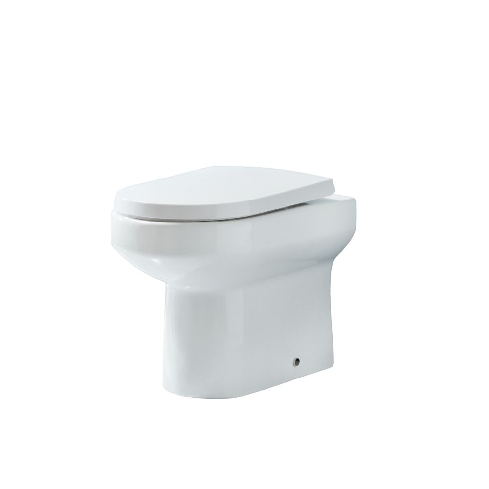 Housse Siège Toilette Polyester - Ensemble Élastique WC + Réservoir - Gris Foncé - Lavable Machine