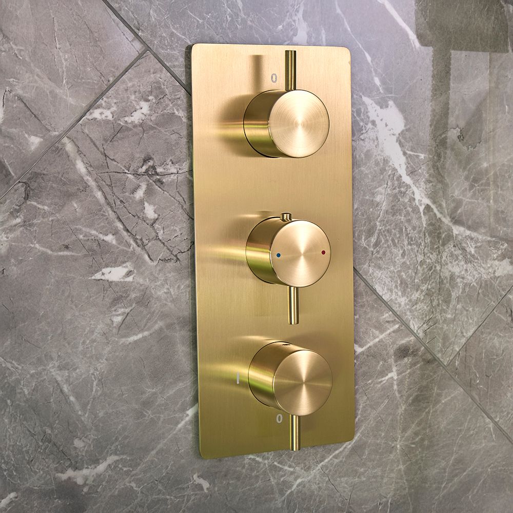 Mitigeur Thermostatique Encastrable Pour Douche - Chrome