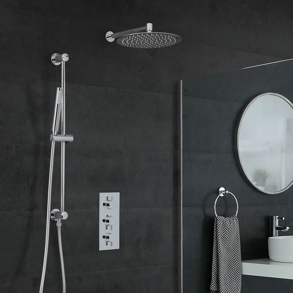 Pommeau De Douche Rovtop à Main - 5 Modes (pluie, Massage, Etc.) - Connexion Universelle G1/2, économie D'eau - 5