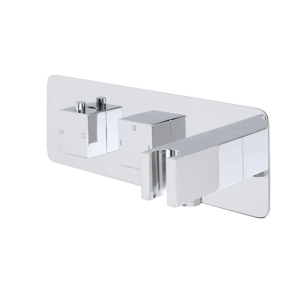 Kit De Douche Encastrable Pommeau Plafonnier 40 X 40 Cm Douchette 