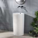 Lavabo totem - 46 cm  x 44,5 cm (sans trou) - Alswear