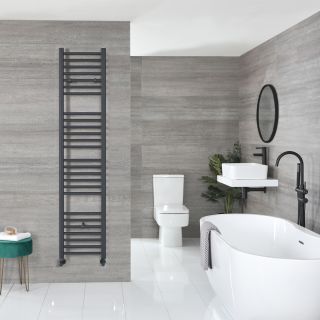 Sèche-serviette radiateur électrique contemporain design salle de bain  AntflapsA 171x35cm de couleur