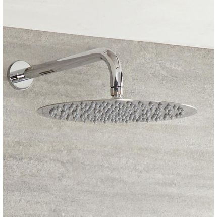 Bras mural - 34,2 cm - Chromé - Elizabeth