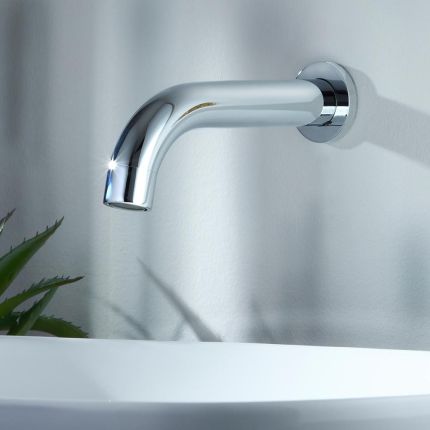Bec verseur mural pour baignoire ou lavabo – chromé - Como