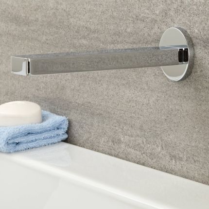 Bec verseur baignoire ou lavabo – Chromé - Aldwick