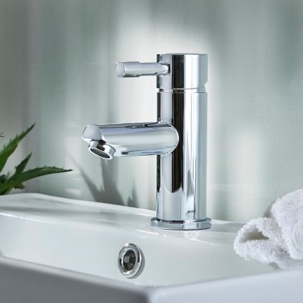 Mitigeur lavabo - Laiton Massif - Finition Chromée