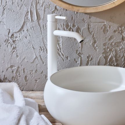 Mitigeur lavabo haut monotrou - Choix de finitions - Elements