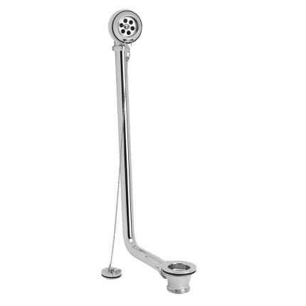 Bonde baignoire exposée à chainette rétro – Choix de finitions - Elizabeth