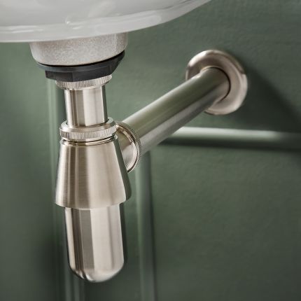 Siphon lavabo rétro - Choix de finitions