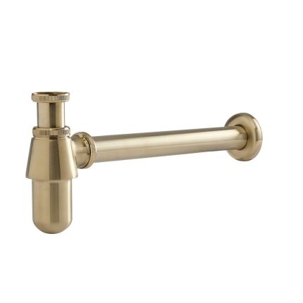 Siphon lavabo rétro – Or satiné - Elizabeth