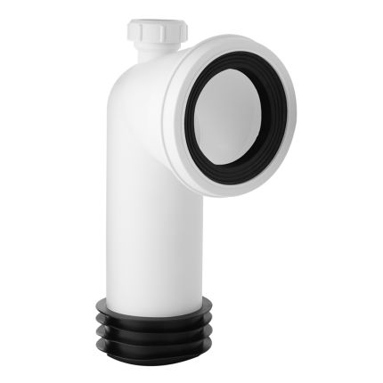Raccord cuvette coudé à 90 degrés - Sortie de 3,2 cm – Cranplas
