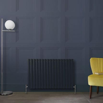 Radiateur design horizontal - Double rang - Choix de finitions douces et de tailles - Vitality