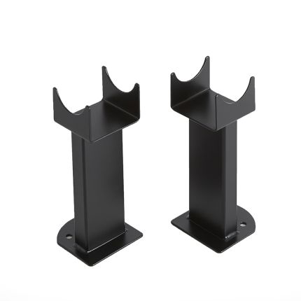 Pieds de radiateur pour les radiateurs design Sloane, Savy – Noir mat