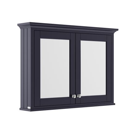 Armoire à miroir rétro – Bleu (Twilight Blue) – 105 cm x 75 cm - Old London
