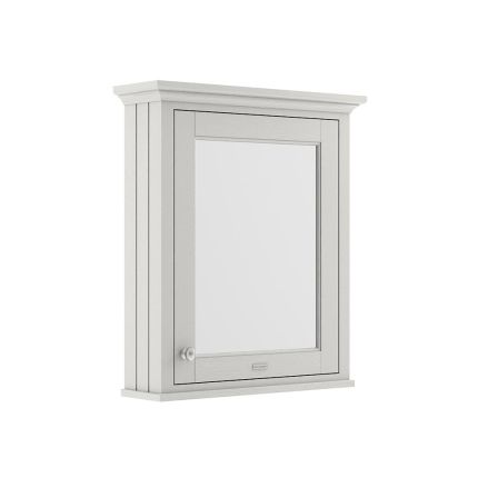 Armoire à miroir rétro – Gris clair (Timeless Sand) – 65 cm x 75 cm - Old London