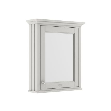 Armoire à miroir rétro – Gris clair (Timeless Sand) – 65 cm x 75 cm - Old London