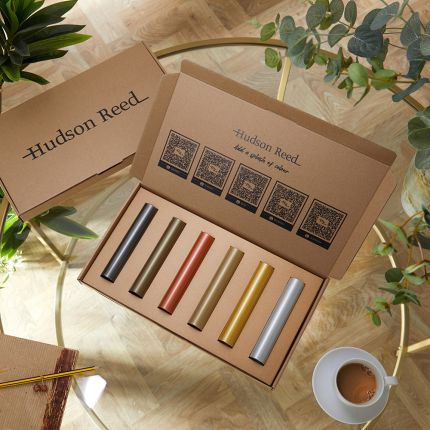 Boîte d’échantillons pour radiateurs de couleur – Sélection de toutes nos couleurs métalliques