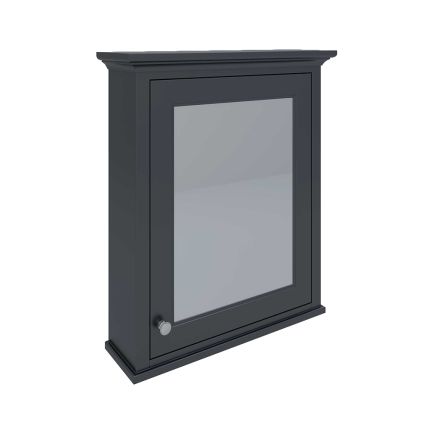Armoire de toilette avec miroir – Noir – 65 cm x 75 cm – RAK Washington x Hudson Reed