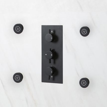 Buses hydromassantes – Noir – x4 – Nox