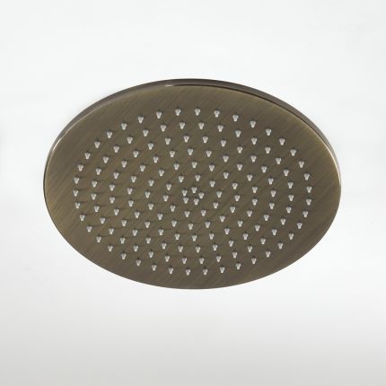 Pommeau de douche rond moderne – Ø30 cm – Laiton brossé – Clarus