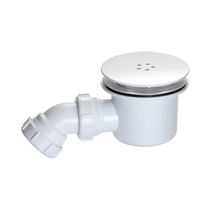 Bonde de douche – Blanc – 9 cm – Maxon