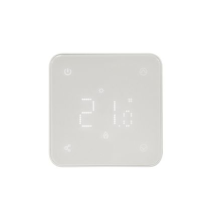 Thermostat Wi-Fi rétroéclairé pour chauffage électrique – Blanc – Connect