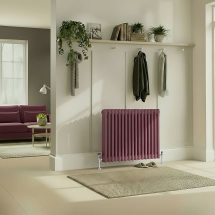 Radiateur style fonte horizontal - Triple rang - Choix de finitions classiques et de tailles – Windsor